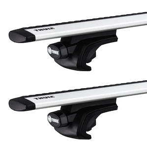 Strešni nosilec Thule z WingBar Volkswagen Golf VI Variant 5-dr Estate z vzdolžnimi strešnimi nosilci 10-13