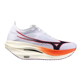 Tekaška obutev Mizuno Wave Rebellion Pro 3 White/Baritone Blue/Fiery Cora