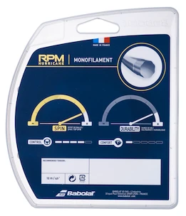 Teniška struna Babolat  RPM Hurricane - (12m)  1,30 mm
