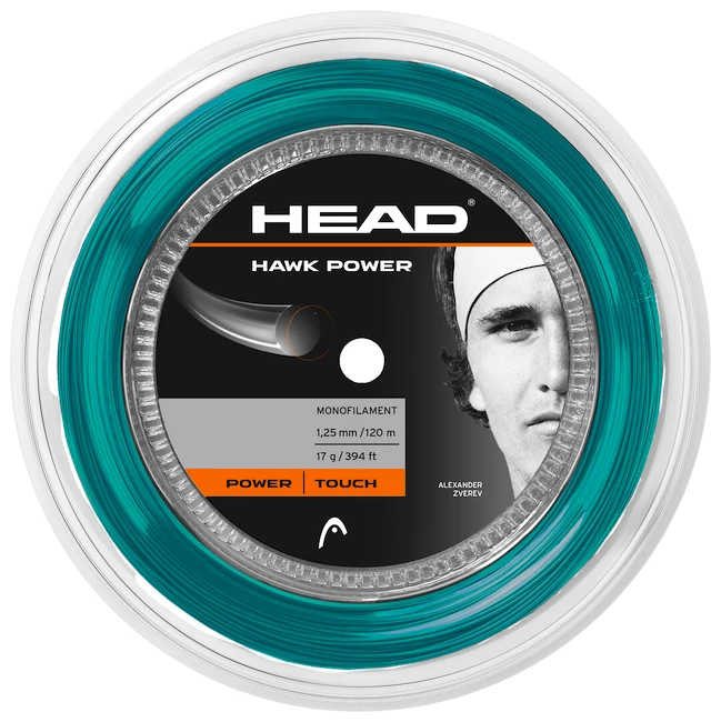 Teniška struna Head  Hawk Power Petrol Reel (200 m)