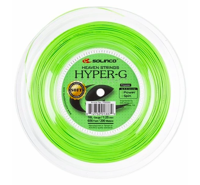 Teniška struna Solinco  Hyper-G Soft (200 m)  1,20 mm