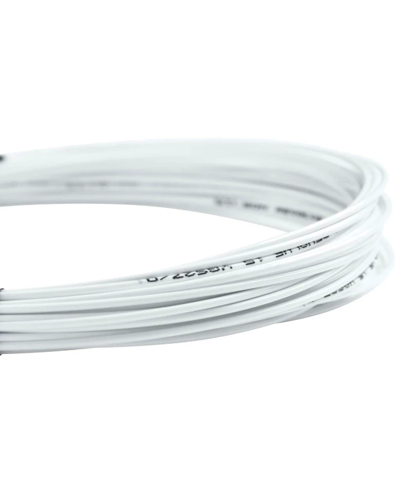 Teniška struna Wilson  Revolve 1.25 mm White Reel (200 m)