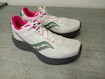 Tested - Ženska tekaška obutev Saucony  Kinvara 14 White/Gravel  UK 5,5