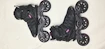 Tested - Ženski rolerji Tempish  Wenox Top Lady 100 Violet  EUR 39