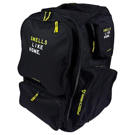 Torba za hokej na kolesih Fischer Backpack Black/Yellow Junior
