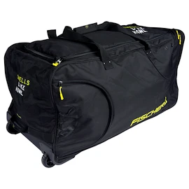 Torba za hokej na kolesih Fischer DeLuxe Black/Yellow Junior