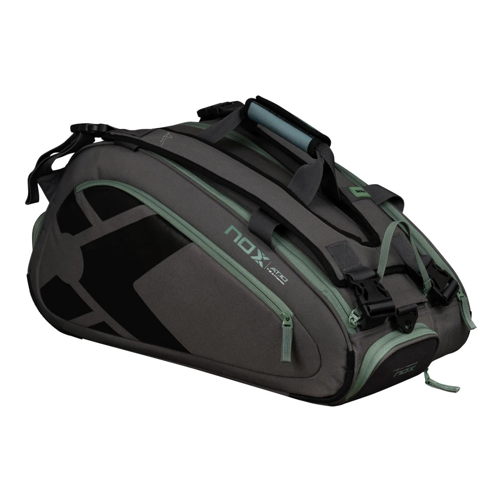 Torba za loparje NOX   AT10 Team Grey/Green Padelbag