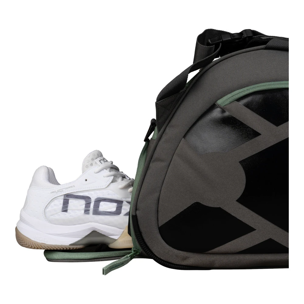 Torba za loparje NOX   AT10 Team Grey/Green Padelbag