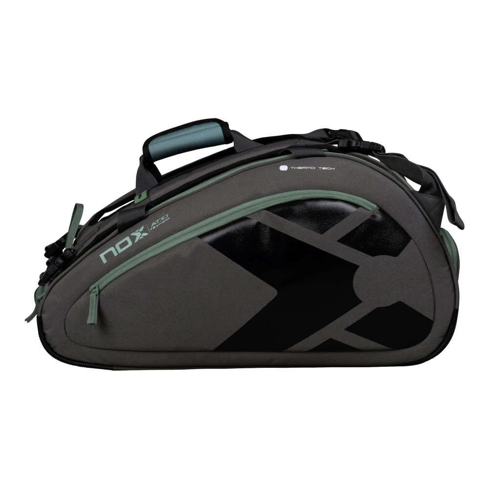 Torba za loparje NOX   AT10 Team Grey/Green Padelbag