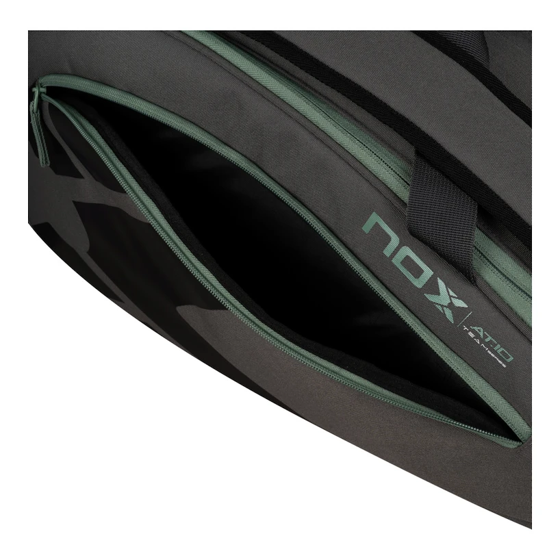 Torba za loparje NOX   AT10 Team Grey/Green Padelbag
