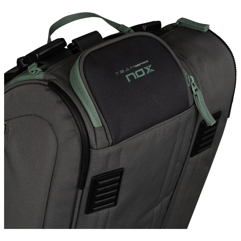 Torba za loparje NOX   AT10 Team Grey/Green Padelbag
