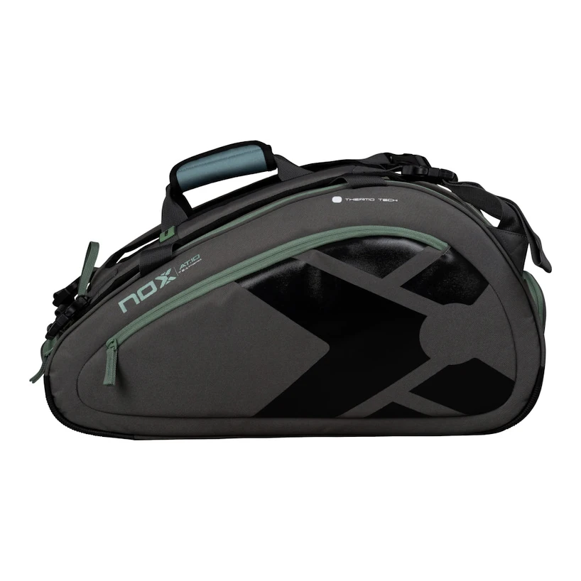 Torba za loparje NOX   AT10 Team Grey/Green Padelbag