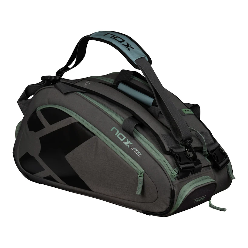 Torba za loparje NOX   AT10 Team Grey/Green Padelbag