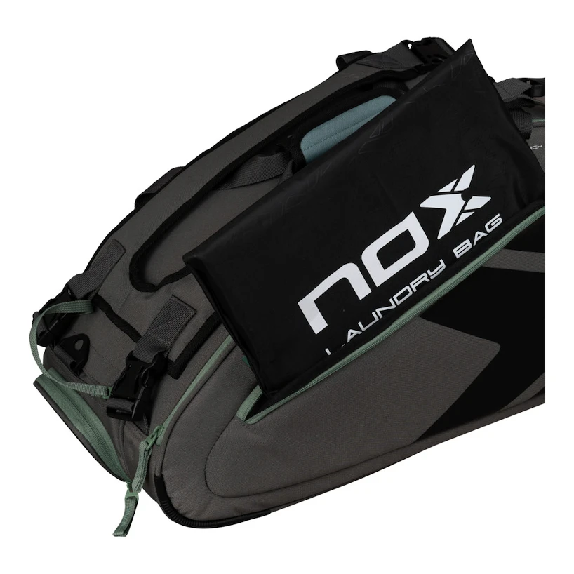 Torba za loparje NOX   AT10 Team Grey/Green Padelbag