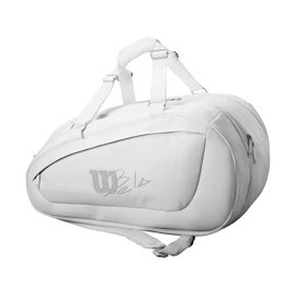 Torba za loparje Wilson Bela Super Tour Padel White