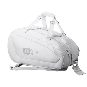 Torba za loparje Wilson  Bela Super Tour Padel White
