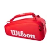Torba za loparje Wilson  Super Tour 9 Pack Red