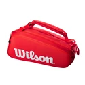 Torba za loparje Wilson  Super Tour 9 Pack Red
