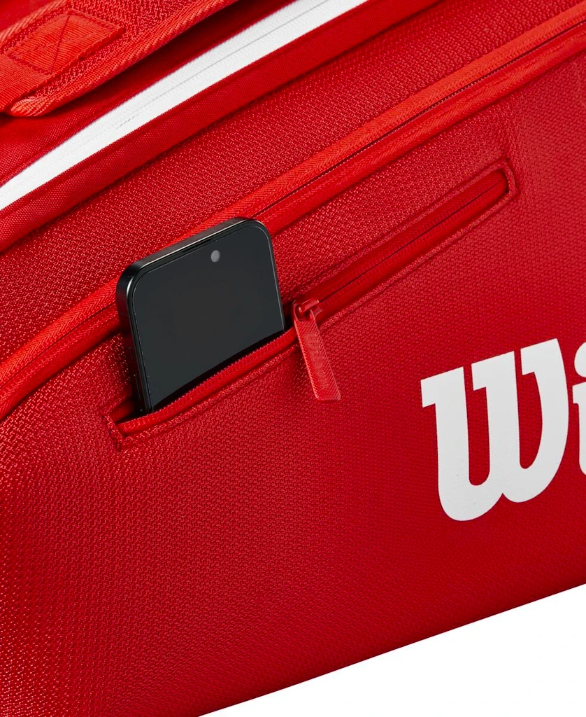 Torba za loparje Wilson  Super Tour Red 9PK 2025