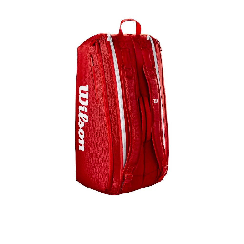 Torba za loparje Wilson  Super Tour Red 9PK 2025