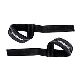 Trakovi za boljši oprijem GymBeam Lifting Straps Black & Grey