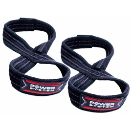 Trakovi za boljši oprijem Power System Lifting Straps Figure 8 Red