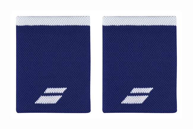 Trakovi za vpijanje znoja Babolat  Logo Jumbo Wristband Sodalite Blue