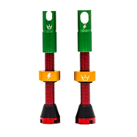 Tubeless ventil PEATY'S X 50to01 (mk2) rasta tubeless valves 42mm (ptv2-42-ras-12)
