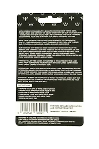 Tubeless ventil PEATY'S  X chris king (mk2) black tubeless valves 42mm (ptv2-42-blk-12)