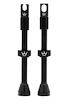 Tubeless ventil PEATY'S  X chris king (mk2) black tubeless valves 60mm (ptv2-60-blk-12)