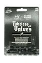 Tubeless ventil PEATY'S  X chris king (mk2) black tubeless valves 60mm (ptv2-60-blk-12)
