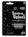 Tubeless ventil PEATY'S  X chris king (mk2) black tubeless valves - 80mm (ptv2-80-blk-12)