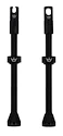 Tubeless ventil PEATY'S  X chris king (mk2) black tubeless valves - 80mm (ptv2-80-blk-12)