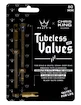 Tubeless ventil PEATY'S  X chris king (mk2) bourbon tubeless valves - 80mm (ptv2-80-brb-12)