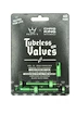 Tubeless ventil PEATY'S  X chris king (mk2) emerald tubeless valves 60mm (ptv2-60-emr-12)