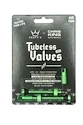 Tubeless ventil PEATY'S  X chris king (mk2) emerald tubeless valves 60mm (ptv2-60-emr-12)