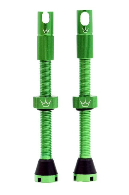 Tubeless ventil PEATY'S  X chris king (mk2) emerald tubeless valves 60mm (ptv2-60-emr-12)