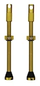 Tubeless ventil PEATY'S  X chris king (mk2) gold tubeless valves - 80mm (ptv2-80-gld-12)