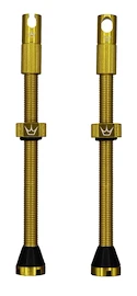 Tubeless ventil PEATY'S X chris king (mk2) gold tubeless valves - 80mm (ptv2-80-gld-12)