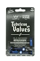 Tubeless ventil PEATY'S  X chris king (mk2) navy tubeless valves 42mm (ptv2-42-nvy-12)