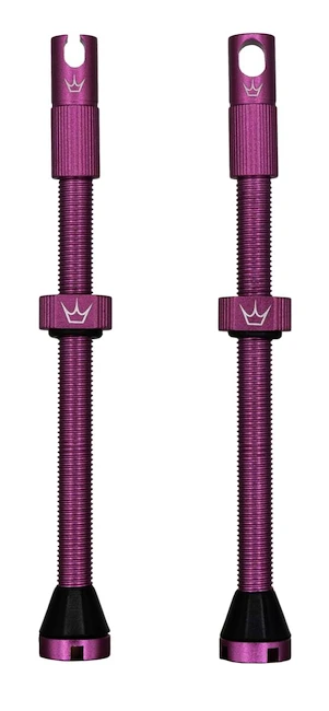 Tubeless ventil PEATY'S  X chris king (mk2) punch tubeless valves - 80mm (ptv2-80-pun-12)