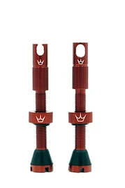 Tubeless ventil PEATY'S X chris king (mk2) red tubeless valves 42mm (ptv2-42-red-12)