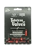 Tubeless ventil PEATY'S  X chris king (mk2) red tubeless valves 60mm (ptv2-60-red-12)