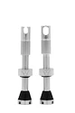 Tubeless ventil PEATY'S  X chris king (mk2) silver tubeless valves 42mm (ptv2-42-sil-12)