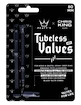 Tubeless ventil PEATY'S  X chris king (mk2) slate tubeless valves - 80mm (ptv2-80-slt-12)