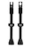 Tubeless ventil PEATY'S  X chris king (mk2) tubeless valves - 60mm / black workshop pack (26 pcs) (ptv2-60-blk-w26)