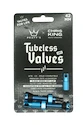 Tubeless ventil PEATY'S  X chris king (mk2) turquoise tubeless valves 42mm (ptv2-42-trq-12)