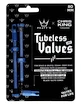 Tubeless ventil PEATY'S  X chris king (mk2) turquoise tubeless valves - 80mm (ptv2-80-trq-12)