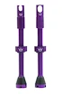 Tubeless ventil PEATY'S  X chris king (mk2) violet tubeless valves 60mm (ptv2-60-vlt-12)
