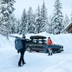Zaščitna torba Thule  Ski Bag 192 cm Black